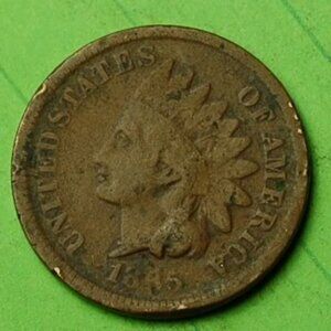 🌱💰👀🌟1865 Indian Head Cent Penny 1c Lot X58🌟🌱💰👀